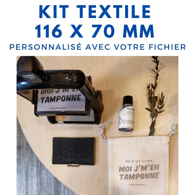 Encre textile (pour les mini-tampons) - BigStamping