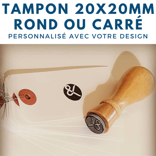 Tampon rond ou carré 20 mm