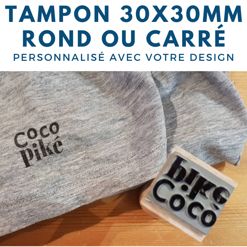 tampon rond ou carré 30 mm